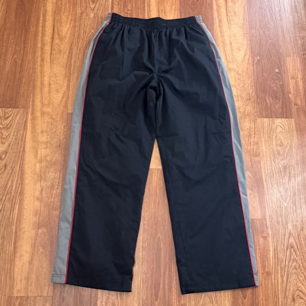 Vintage 2000s Y2K Reebok Cotton Lined Nylon Track Pants Men's Size XL